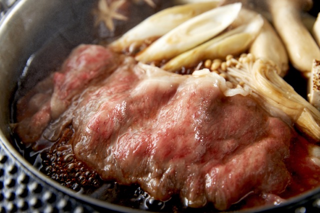 A restaurant offering a slightly upscale New Year's Eve party with lots of meat at around 10,000 yen per person