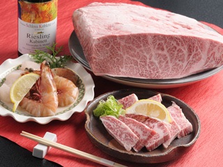 A restaurant offering a slightly upscale New Year's Eve party with lots of meat at around 10,000 yen per person