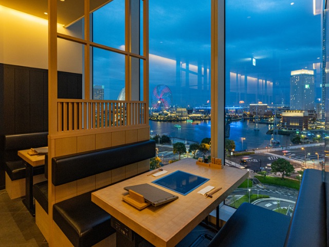 Make dates more exciting! 5 restaurants for gazing at beautiful night scenery / Yokohama