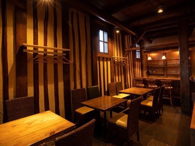 Enjoy authentic Italian cuisine and wine in this relaxing storehouse