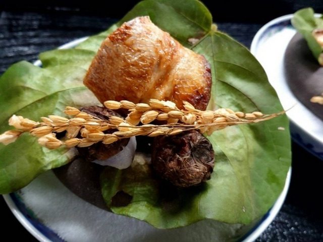 Haute cuisine featuring seasonal ingredients at a longstanding restaurant