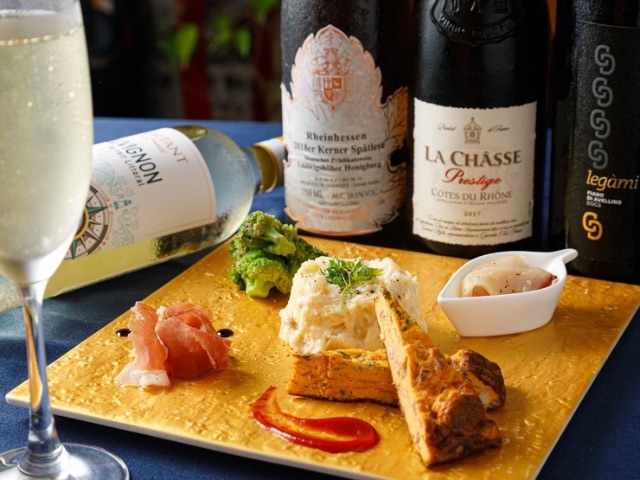 Enjoy authentic Italian cuisine along with a rich collection of wine