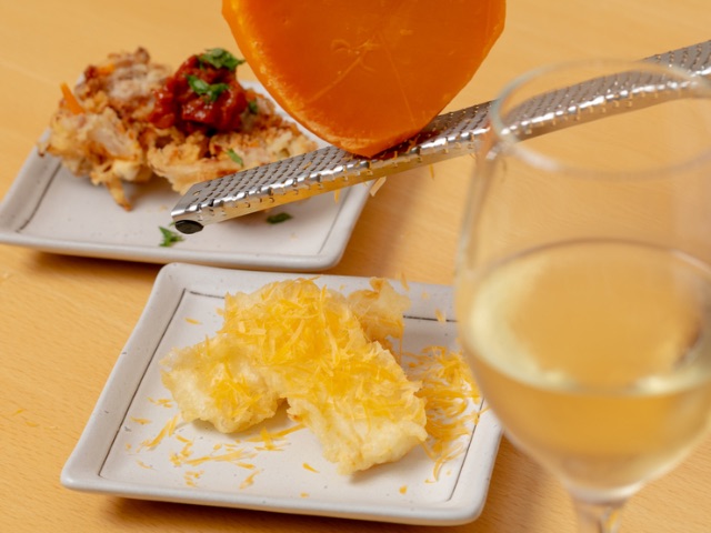 Guests can casually enjoy tempura, from seasonal ingredients to more original options