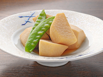 Kisoji_Taro boiled in soy sauce with vinegar
