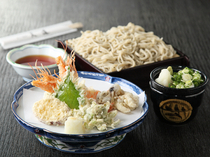 Fujinomiya Wa no Shokusai Tendo_Omae soba (noodles)