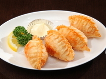 Chinese Restaurant Chanchan_Shrimp-filled "Fried Gyoza Dumpling"