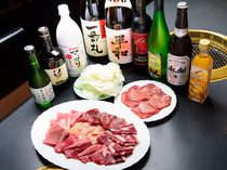 Yakiniku Heiwa_The "All-you-can-drink Course" can be ordered on the same day, starting from two persons or more.
