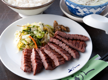 Gyutan Sumiyaki Rikyu Sendai_Beef tongue meal.