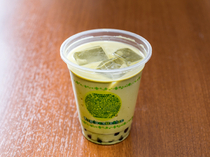 Tapioca Belize_[Hand-Made Milk Tea with a Kyoto Matcha Green Tea Flavor] Enjoy a collaboration of the rich taste of milk tea and good aroma of matcha green tea.