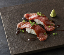 Yakiniku Toraji Shinjuku Branch _Sirloin Nigiri 2 pieces