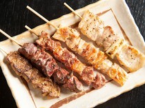 Hakodate Minnano Izakaya Suzuya_Pork Set (5 skewers) - Hakodate style Kushiyaki, including pork ribs