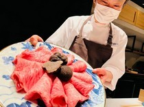 Azabujuban Nikukappo Okadamae_Sirloin - Everyone's favorite star of the course!