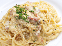 Italian Cuisine Bocca Buona_[Carbonara with Homemade Bacon] 