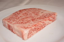 Steak and Hamburg Steak Outburst & Ponta_Tochigi Wagyu (from Otawara) sirloin steak 
A5 200g