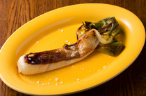 Mardi Gras_Shimonita leek roast - The flavor of leek will spread in your mouth