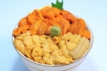 Kita no Donburiya Takinami Shokudo_Unidonburi (sea urchin rice bowl) with abundant amounts of additive-free raw sea urchin -- now in season