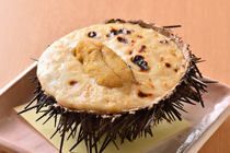 Uni Murakami Hakodate Main Branch_[Home-made Sea Urchin Gratin of UNIYA]　Always popular among various a la cart dishes.