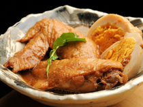 Ibushigin Kazuya_Stewed Eggs and Chicken Wings is a warm dish that is great for winter!