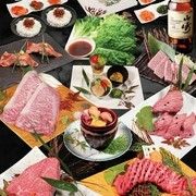 Yakiniku Yamato Coredo Nihonbashi Branch_Yamato Special Course - This is the highest quality course of rare parts the restaurant is proud of.