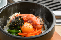 Yakiniku Minaho Shinkingyuittogai_[Dolsot-bibimbap made with cod roe procured from Marusen-Michiba-dojo at Shikabe-cho] Plenty of cod roe, this refreshing flavor is addictive