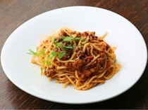Cocktail Works Karuizawa_100% Shinshu Beef Bolognese - Fully enjoy the luxurious beef's taste.