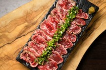 Niku Ebisu 89BAL_Japanese Black Beef Tataki - A classic special dish with a high repeat rate