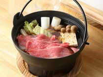 Nikusho Kakurega Yakiniku Sosomon Bettei_Sukiyaki for a limited time - Luxuriously enjoy it with yakiniku.