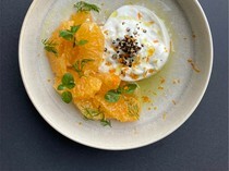 CADRAN_Burrata and Seasonal Fruits