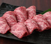 Ushikoi Shibuya Branch_Wagyu Rib Core - It has finely textured meat and refined flavor.