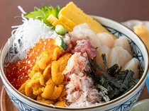 Kaisen Dokoro Fuji_Fuji Sancho - It's the highest quality of Fuji series menus.