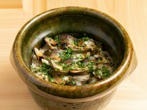 Miyagawacho Tensho_Rice cooked in an earthenware pot - The flavor of the season is concentrated.