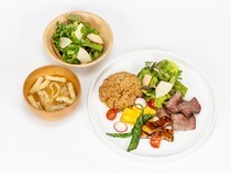 Asakusa GYUUNA Yadoki_Yadoki Plate - A plate with a fusion of sumptuous ingredients