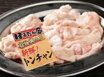 Horutanya Sakae Branch_Tonchan (large intestine) - It has an irresistible plump texture.