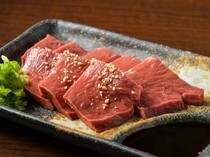 Naizou Yakiniku Senmon Kimoyakiya_Wagyu Heart Sashimi -  Very fresh and rare internal meat