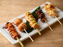 Yakitori Shouchan Roppongi Branch_Rare Parts 5-piece Assortment - It gives a special experience for Yakitori lovers.