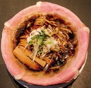 Ramen Daisenso TOKYO_Nouko Niboshi Shoyu Ramen JIYU TOKYO - Enjoy the depth of the small dried sardines.