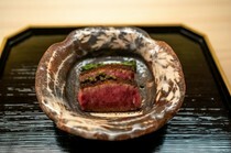 Ginza Fujita_Grilled Japanese Black Chateaubriand - You can also taste the finest Wagyu beef!