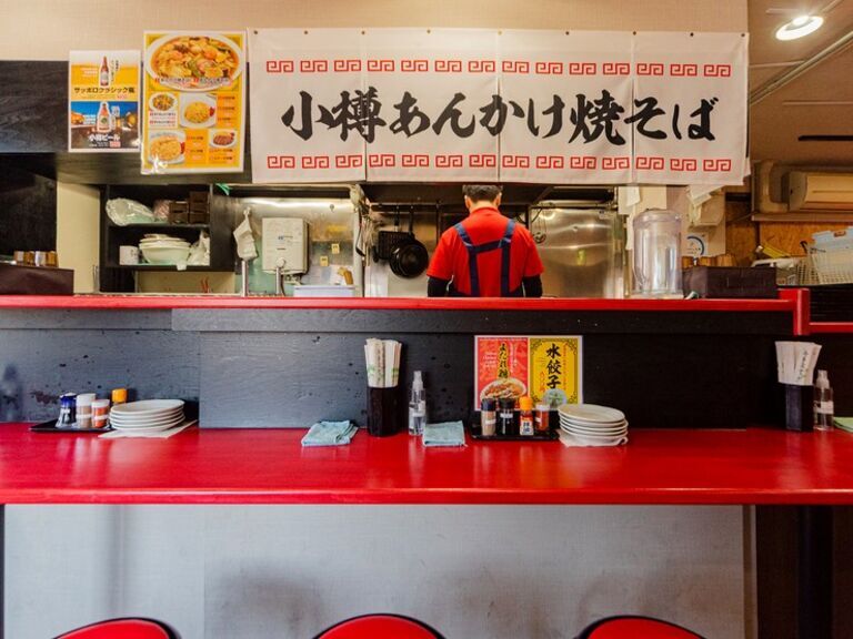 Otaru Ankake Yakisoba Kakuryu_Inside view