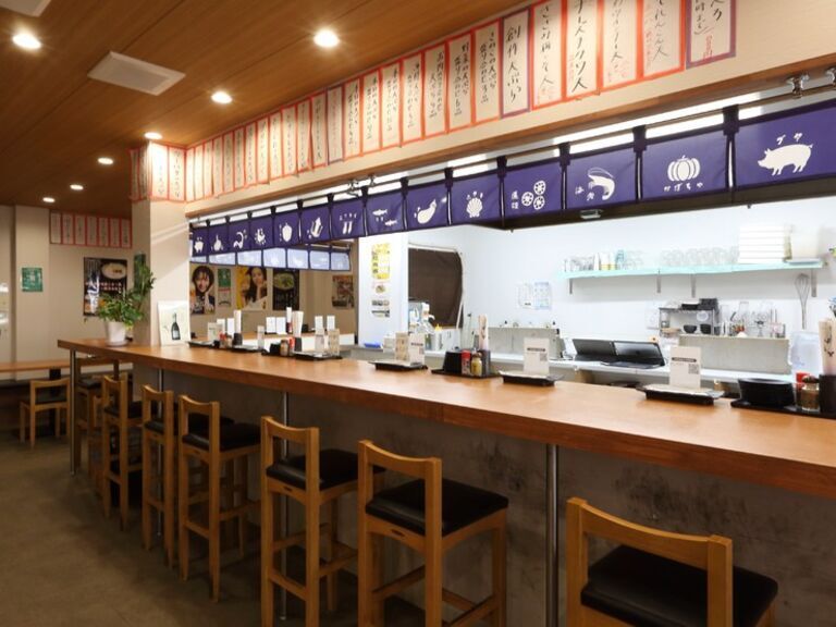Osaka Tempura Genki (former Tempura Daruma Ichiban Kyobashi Branch)_Inside view