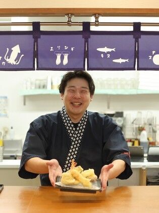 Osaka Tempura Genki (former Tempura Daruma Ichiban Kyobashi Branch)_Nobuhiko Yahata