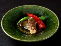 Kioicho Kichiza_	Kaiseki Cuisine - The delicate arrangement and colorful presentation of each dish are expressed as artwork.