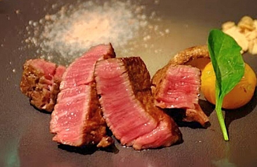 Kobe beef and wine RUSH_Cuisine