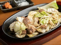 Teppan Yakiniku Okuno Hosomichi_Kagoshima Pork Harami 150g - The meat contains moderate fat, and grilling allows you to enjoy its juiciness.