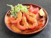 Nou Ohashi_Garlic Shrimp - Served with special vegetable sauce